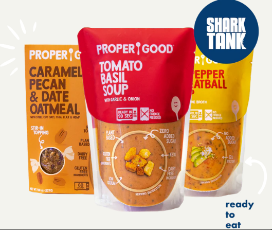 Proper Good Meals – Ready-to-Eat Meals On Shark Tank Season 13