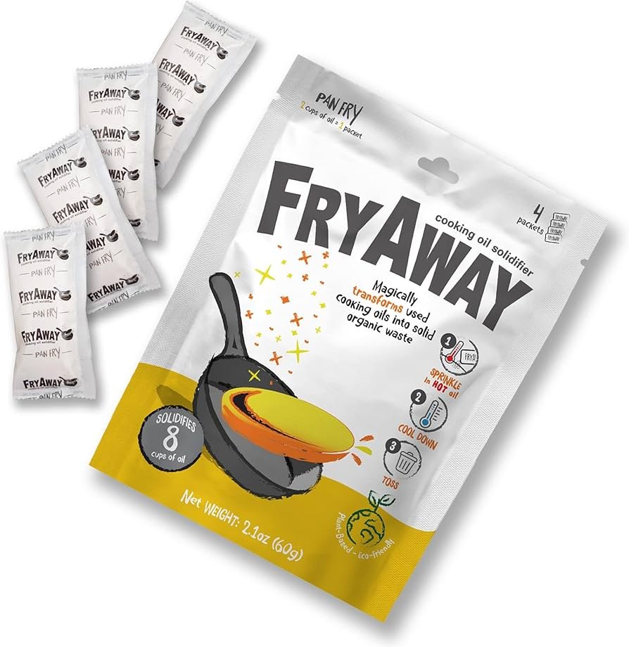 FryAway Cooking Oil Solidifier Shark Tank Episode 13 Update & Net Worth