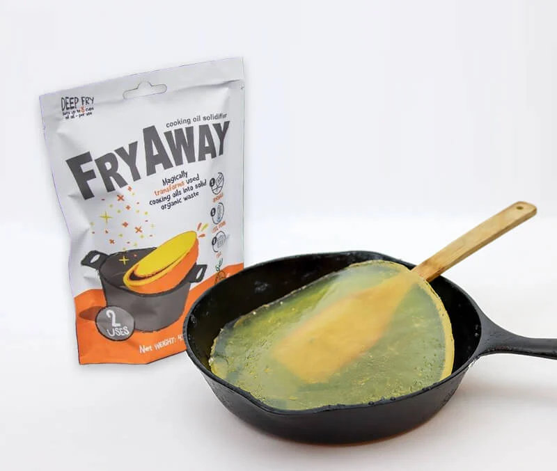 FryAway Cooking Oil Solidifier Shark Tank Episode 13 Update & Net Worth