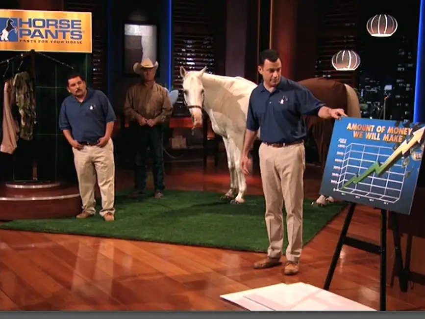 Jimmy Kimmel Shark Tank Horse Pants Episode