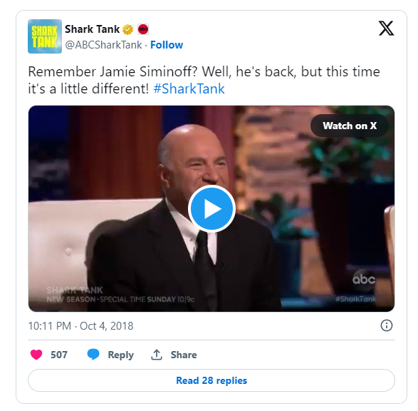 jamie siminoff shark tank season 10 Episodes